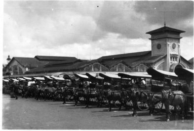 La place du marché de Saigon